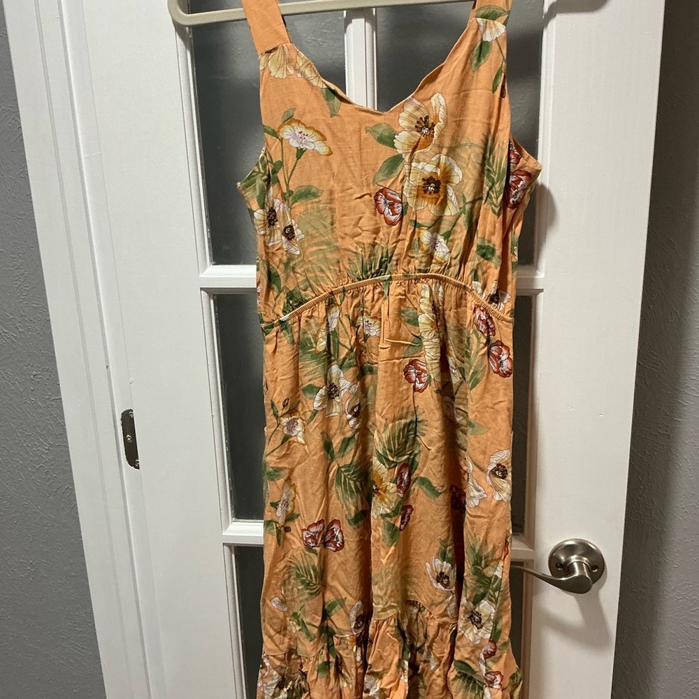 Monteau Floral Print Button Down Dress - Picture 11 of 14